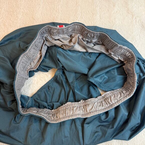 Tracksmith Twilight Split Shorts Running Teal Women's XL - Picture 4 of 8